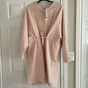 Adidas sweater dress with side ties